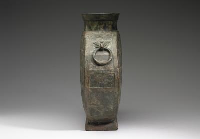 图片[3]-Flask with bird pattern and copper inlay, Warring States period (475-221 BCE)-China Archive